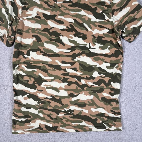 Puma T Shirt Men’s Size M Athletic Fit Camo Stretch Logo - Picture 10 of 11